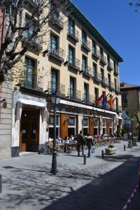 My hotel in El Escorial