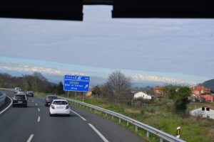 On the road to Burgos