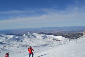 Skiing in the Sierra