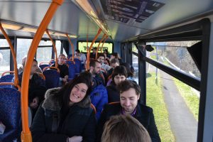 Bus from Evesham to Stratford